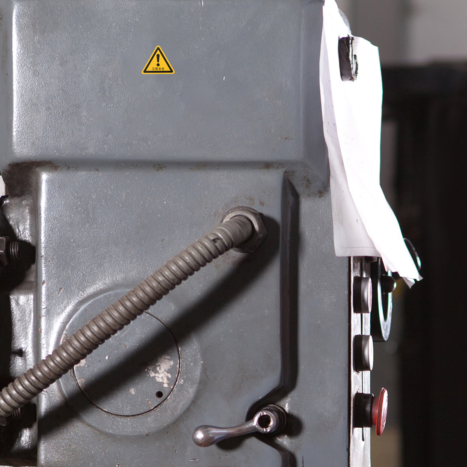 Heavy Equipment Sign - مجموعة ملصقات تحذيرية مكونة من 24