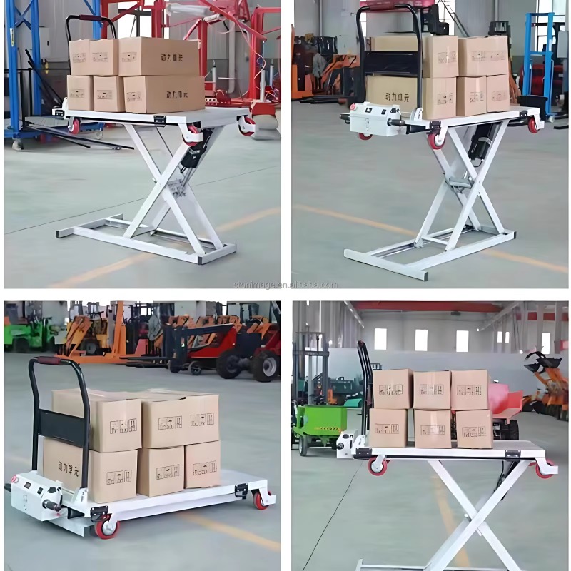 طاولة رفع مقصية كهربائية هيدرو - مراجعة Scissor Lift Table Hydraulic وسعره