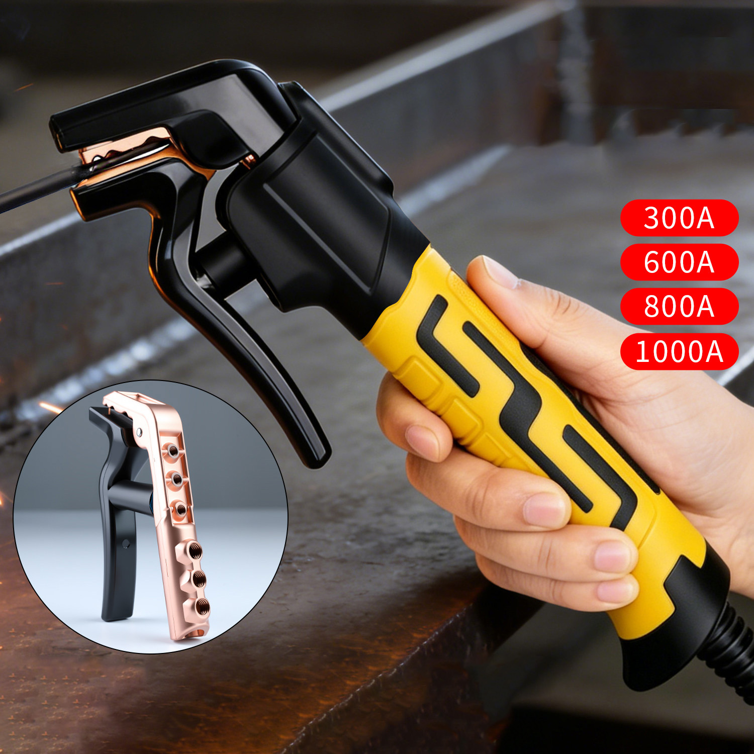 حامل إلكترود لحام برأس منحني 3 - مراجعة Heavy Equipment Grinder وسعره