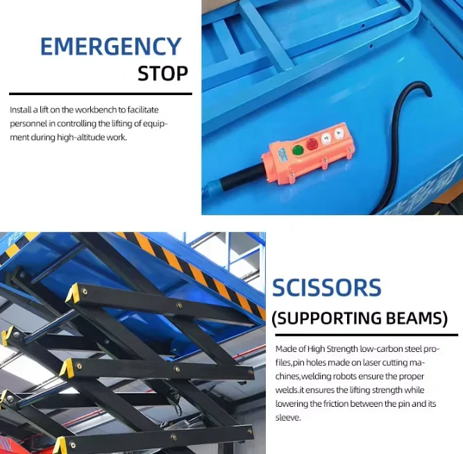 منصة رفع هيدروليكية مقصية مخصص - مراجعة Scissor Lift Table Hydraulic وسعره