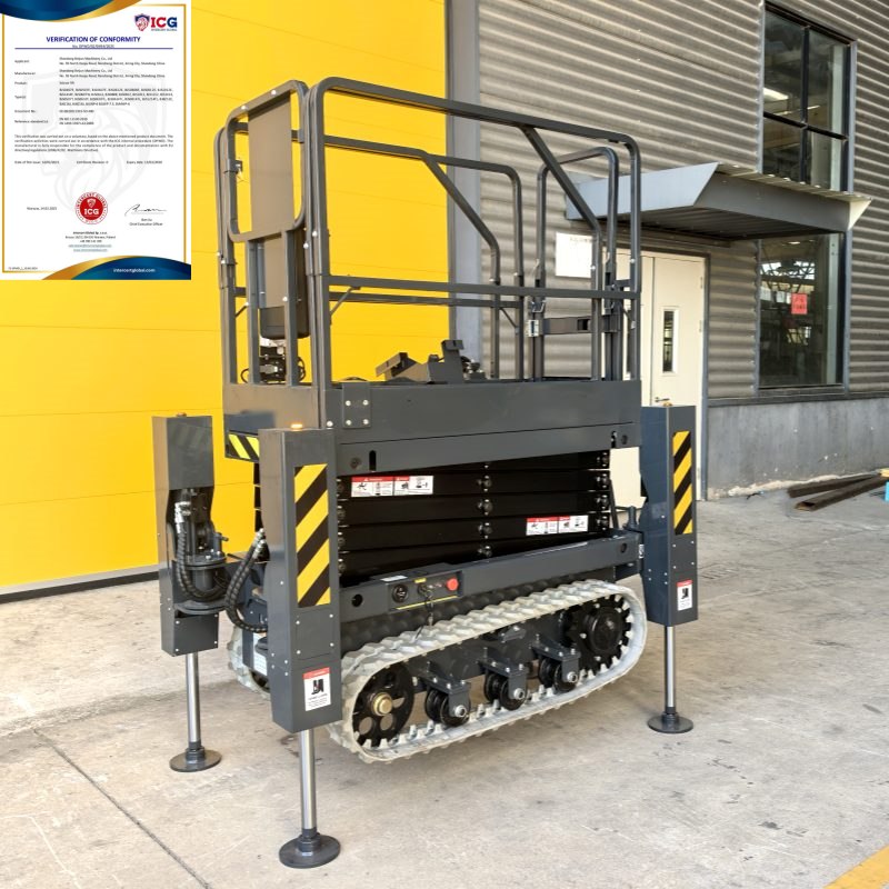 منصة عمل ذاتية الدفع للمناطق ا - مراجعة Scissor Lift Table Hydraulic وسعره