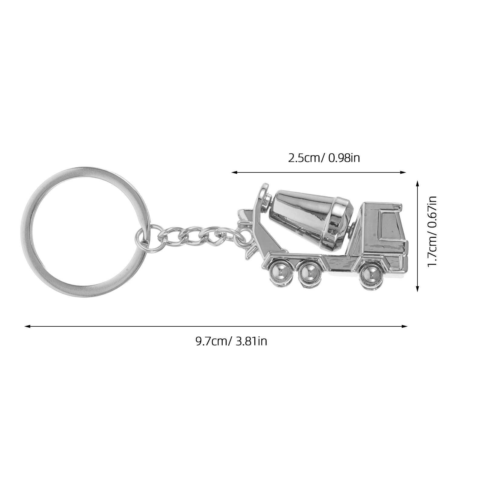 ميدالية مفاتيح شاحنة خلاطة خرس - مراجعة Heavy Equipment Mixer وسعره