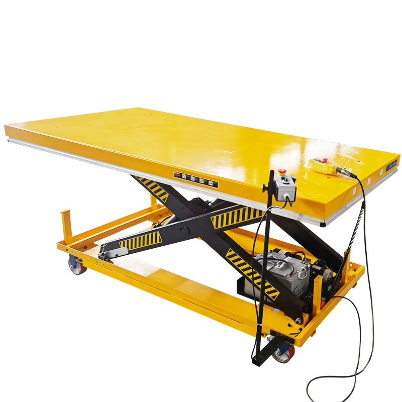 منصة رفع مقصية كهربائية هيدرول - مراجعة Scissor Lift Table Hydraulic وسعره