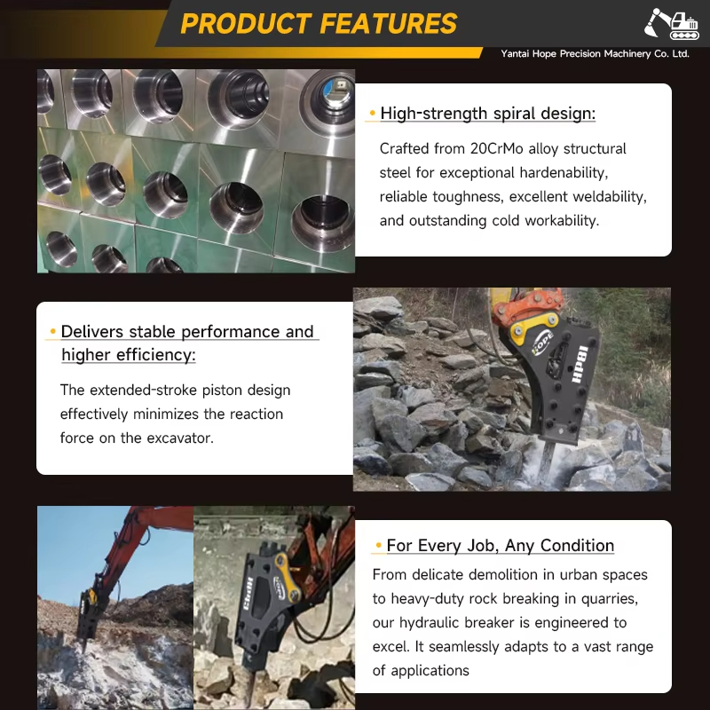 مطرقة هيدروليكية SB40 لتكسير ا - مراجعة Mini Excavator وسعره