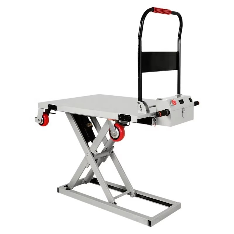 【الأكثر مبيعًا】منصة رفع كهربائ - مراجعة Scissor Lift Table Hydraulic وسعره