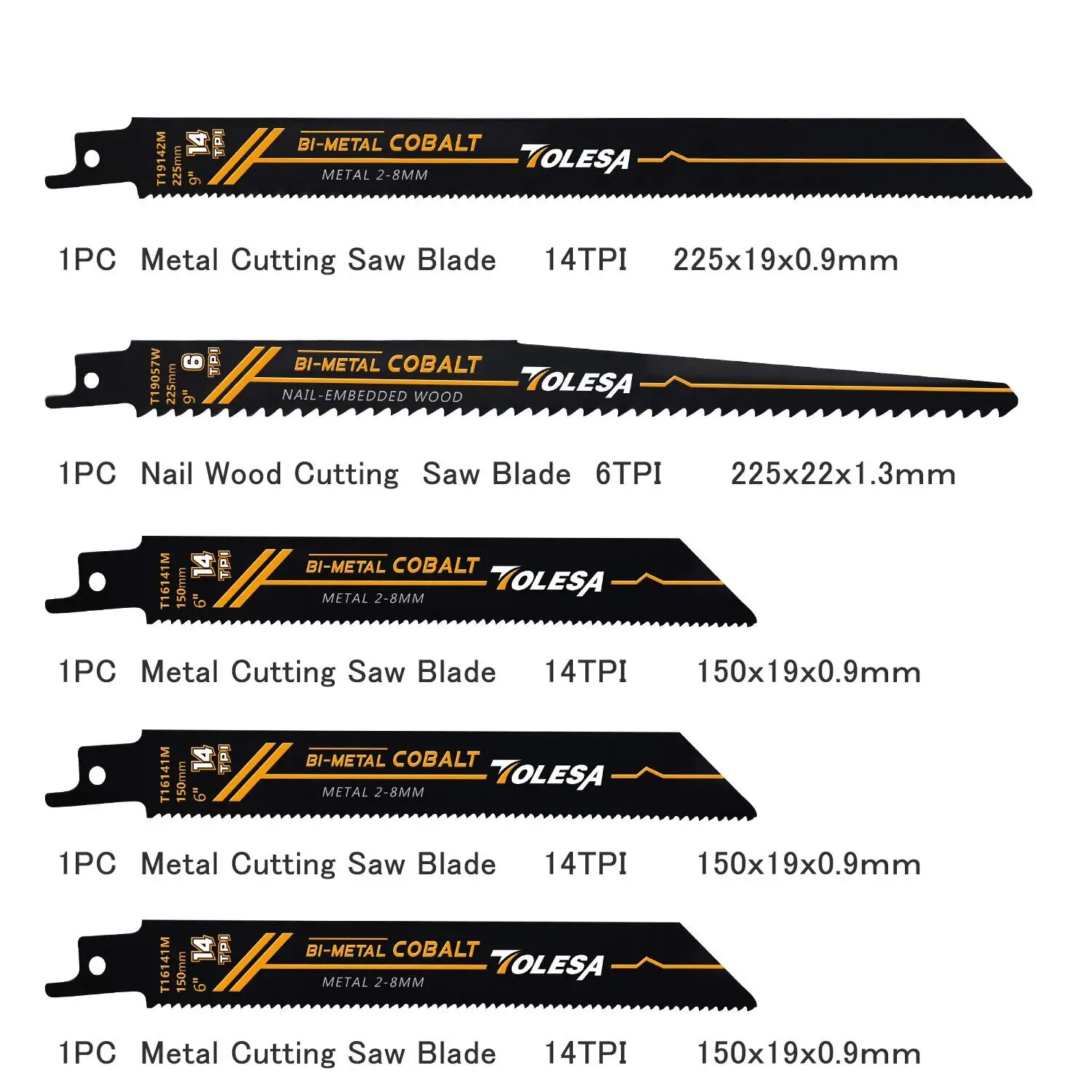 TOLESA 10 قطعة شفرات المنشار ا - مراجعة Heavy Equipment Blade وسعره