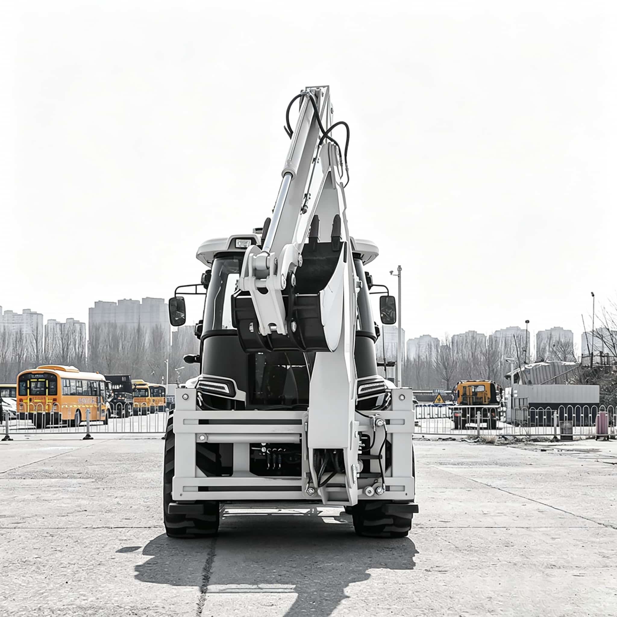 جرافة خلفية معتمدة بشهادة CE 4 - مراجعة Heavy Equipment Grinder وسعره