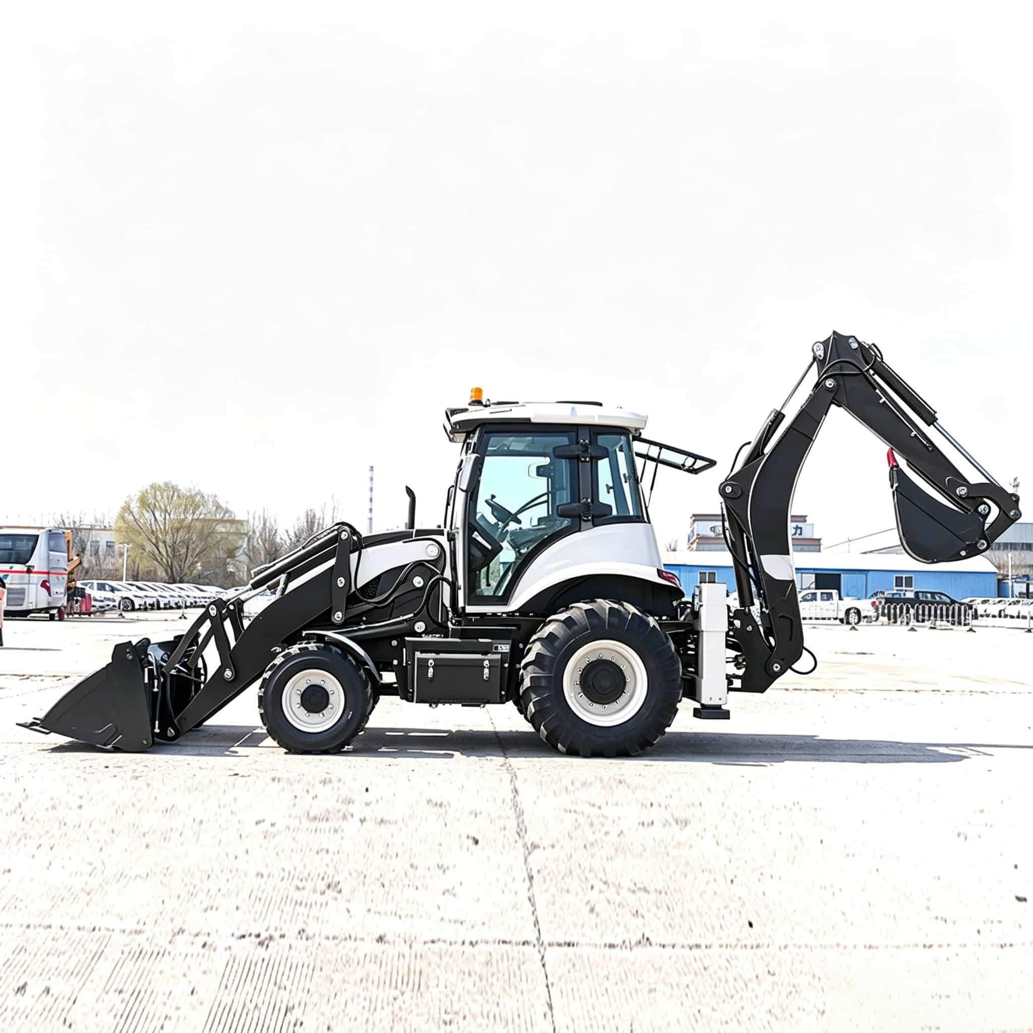 جرافة خلفية معتمدة بشهادة CE 4 - مراجعة Heavy Equipment Grinder وسعره