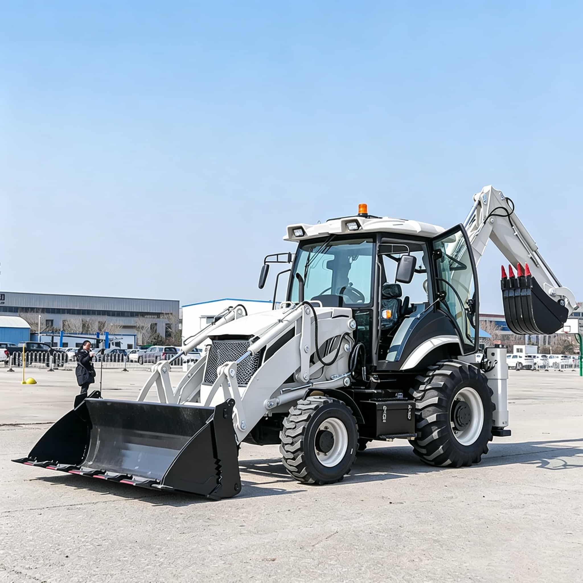 جرافة خلفية معتمدة بشهادة CE 4 - مراجعة Heavy Equipment Grinder وسعره